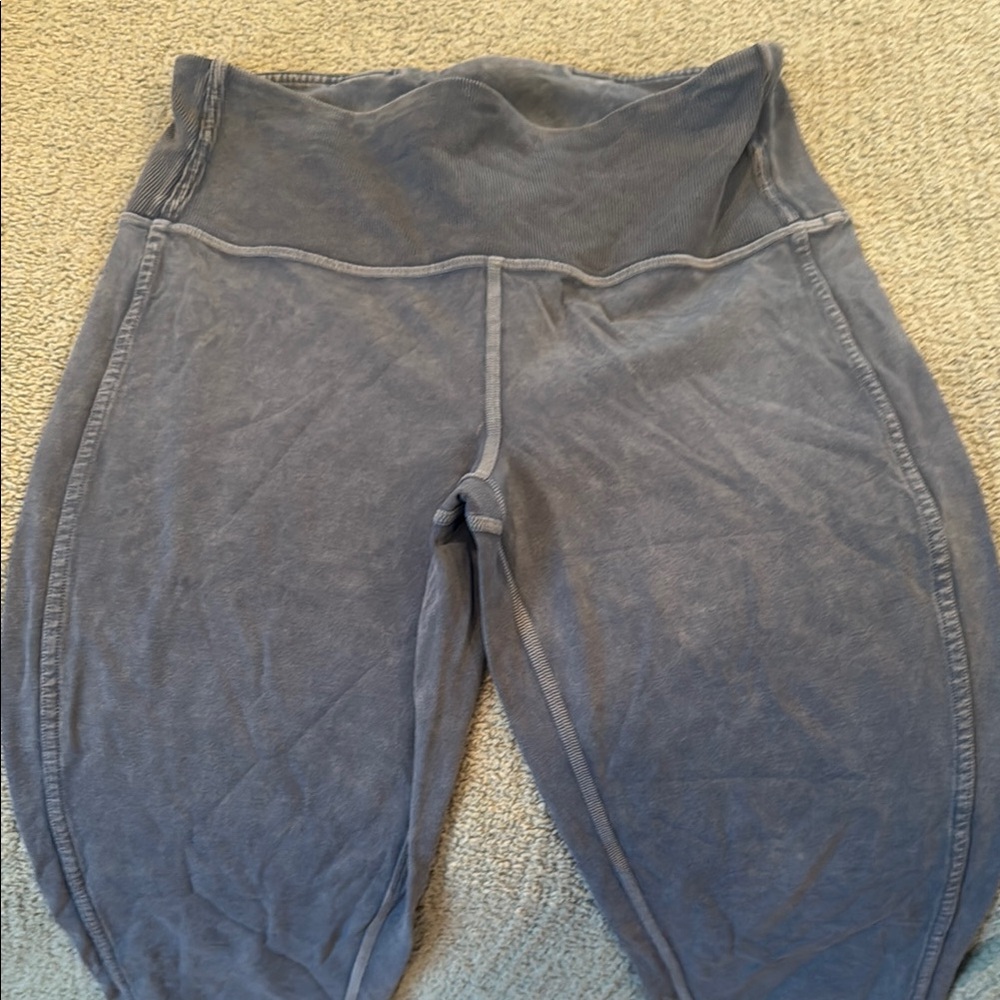 Blue-Gray High-Waisted Leggings from Luluemon
